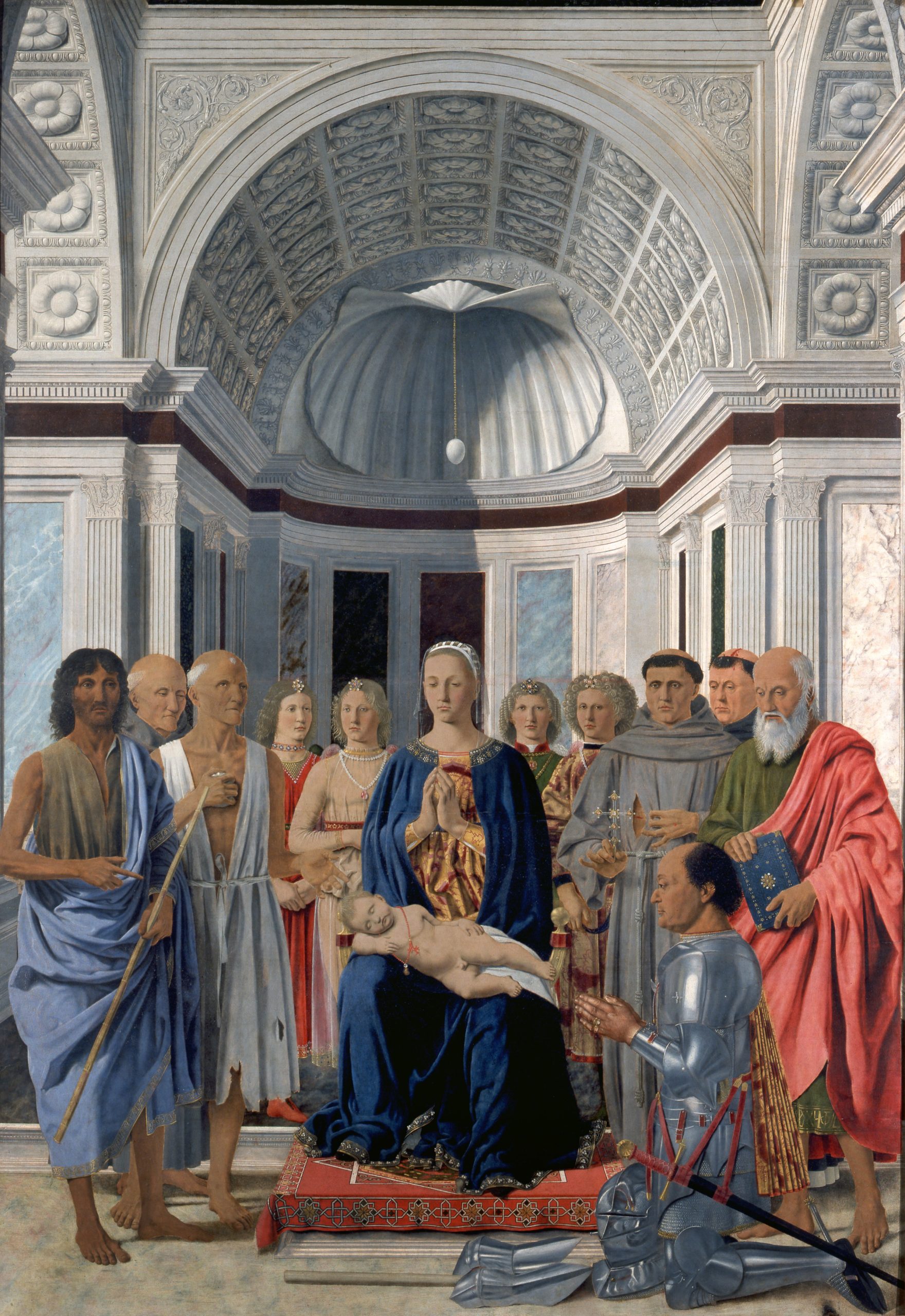 La Vergine con il Bambino, angeli e Santi (Pala Montefeltro)